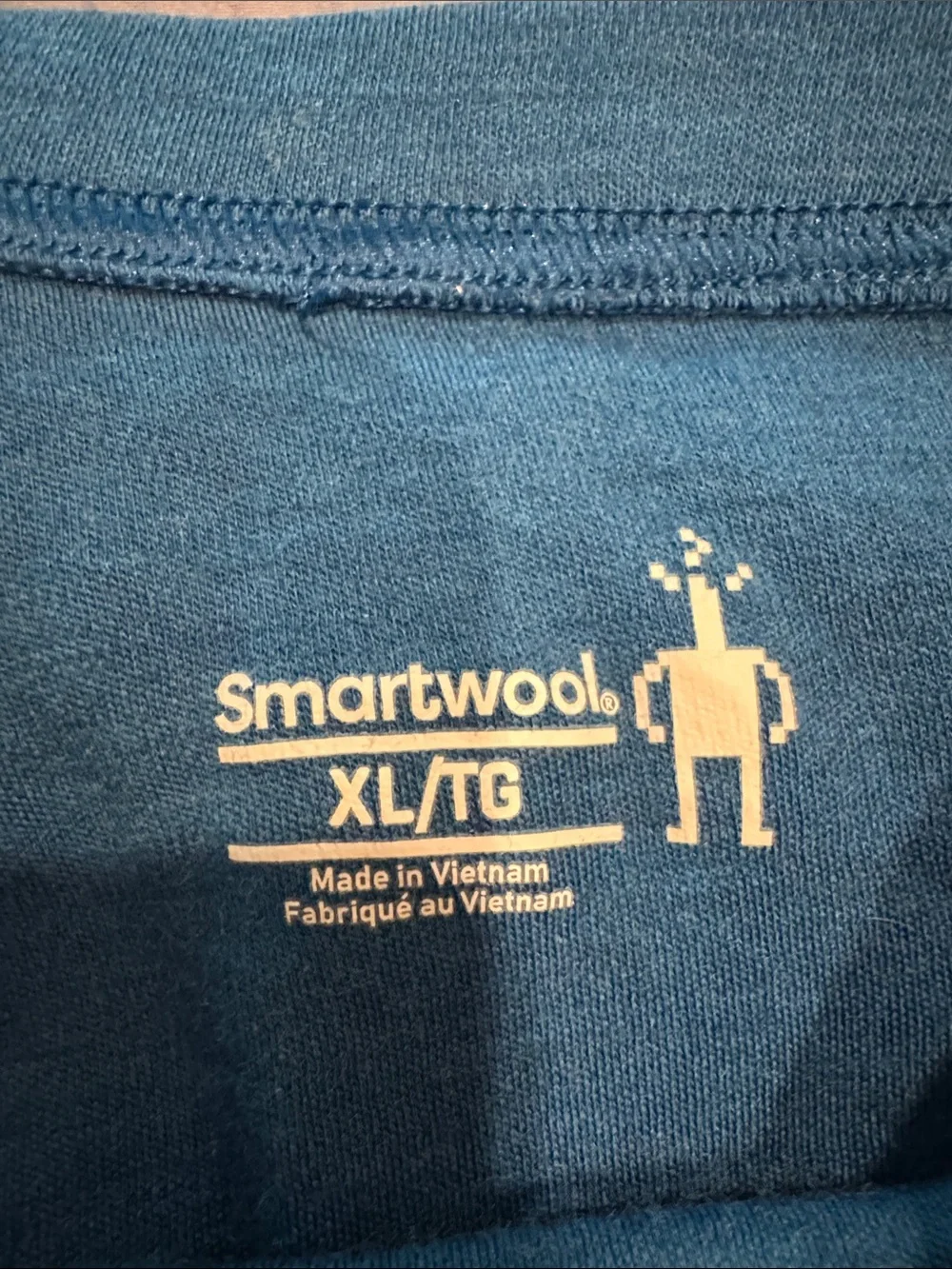 Smartwool base layer pants 100% merino wool blue XL